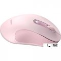 Мышь Baseus F02 Ergonomic Wireless Mouse (розовый, без батарейки в комплекте)
