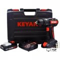 Дрель-шуруповерт Keyang DD18BL-W Set (с 2-мя АКБ, кейс)