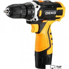 Дрель-шуруповерт Deko DKCD12V Set1 083-1022 (с 2-мя АКБ, кейс)
