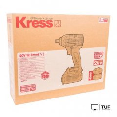 Гайковерт Kress KU270.1 (с 2-мя АКБ, кейс)