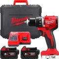 Дрель-шуруповерт Milwaukee M18 M18BLDDRC-502C 4933492835 (с 2-мя АКБ 5 Ач, кейс)