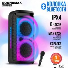 Патибокс Soundmax SM-MS4209