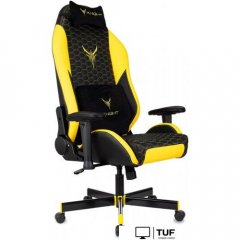 Игровое (геймерское) кресло Knight Neon (черный/желтый)