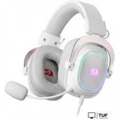 Наушники Redragon Zeus X (белый/розовый)
