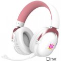 Наушники Defender Sabotauge (белый/розовый)