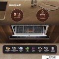 Встраиваемая посудомоечная машина Weissgauff BDW 6138 Touch Inverter Autoopen Timer Floor