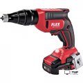 Шуруповерт для гипсокартона FLEX DW 45 18.0-EC M/2.5 Set 466824 (с 2-мя АКБ 2.5 Ач, кейс, насадка автоподачи)