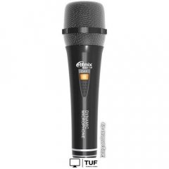 Проводной микрофон Ritmix RDM-131 (черный)