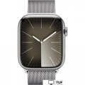 Умные часы Apple Watch Series 8 LTE 45 мм (корпус из нержавеющей стали, серебристый/миланский серебристый)