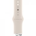 Умные часы Apple Watch Series 8 41 мм (алюминиевый корпус, звездный свет/звездный свет, спортивный силиконовый ремешок M/L)