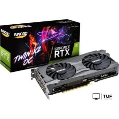 Видеокарта Inno3D GeForce RTX 3070 Twin X2 OC LHR 8GB GDDR6 N30702-08D6X-171032LH