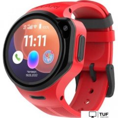 Детские умные часы Elari KidPhone 4GR M (красный)