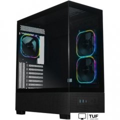 Корпус XASTRA Q500 3ARGB-FG-C10-UC (черный)