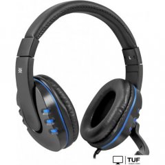 Наушники Defender Warhead G-160 (черный/синий)