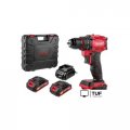 Дрель-шуруповерт Wortex LX BD 1815-1 Li ALL1 XLT 1333697 (с 2-мя АКБ, кейс)