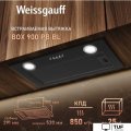 Кухонная вытяжка Weissgauff BOX 900 PB BL