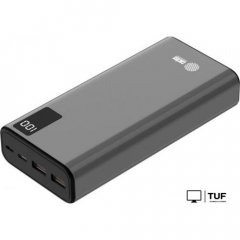 Внешний аккумулятор CACTUS CS-PBFSFA-20000 20000mAh (серый)