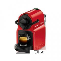 Капсульная кофеварка Nespresso Inissia C40 (красный)