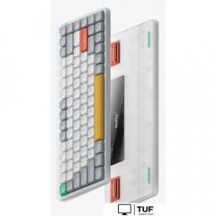 Клавиатура NuPhy Air75 V2 Ionic White (Gateron Low Profile Brown 2.0)