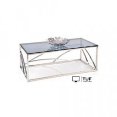 Журнальный столик Halmar Universe 120x60 (прозрачный/серебристый)