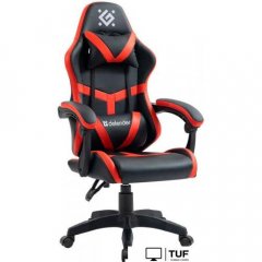 Игровое (геймерское) кресло Defender Synergy (черный/красный)