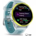 Умные часы Garmin Forerunner 570 47 мм (серебристый/желтый)