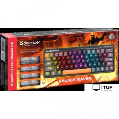 Клавиатура Defender Black Raven GK-417 45417
