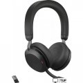 Офисная гарнитура Jabra Evolve2 75 UC Stereo USB-A (черный)