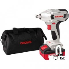 Гайковерт Crown CT22015HX-4 TB (с 2-мя АКБ, сумка)