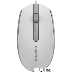 Мышь Canyon M-10 (белый/серый)