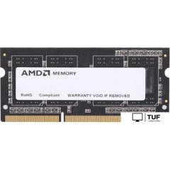 Оперативная память AMD 4GB DDR3 SO-DIMM PC3-12800 (R534G1601S1SL-UO)