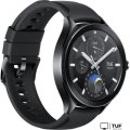 Умные часы Xiaomi Watch 2 Pro (черный, с черным силиконовым ремешком, международная версия)