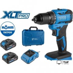 Дрель-шуруповерт Bull SR 1804 2329056 (с 2-мя АКБ, кейс)