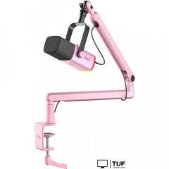 Проводной микрофон FIFINE TAM8 (розовый)