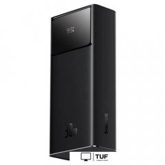 Внешний аккумулятор Baseus Star-Lord Digital Display Fast Charging Power Bank 30000mAh 30W (черный)
