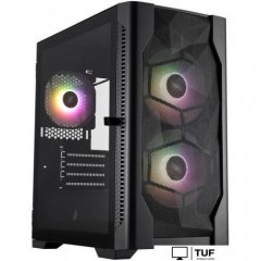 Корпус 1stPlayer D4-M ARGB (черный)