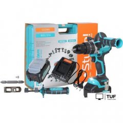 Дрель-шуруповерт Sturm CD2080 (с 2-мя АКБ, кейс)