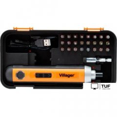 Электроотвертка Villager VLN SDL 5.0 Set 067787 (набор оснастки)