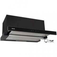Кухонная вытяжка ZorG Turbo 1260 60 S-GC (черный)