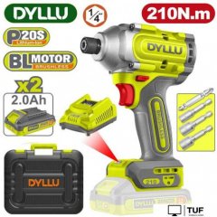 Винтоверт Dyllu DTCD2B21 (с 2-мя АКБ, кейс)