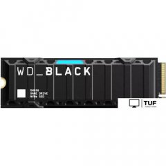 SSD WD Black SN850 NVMe Heatsink 1TB WDBBKW0010BBK