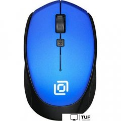 Мышь Oklick 488MW (черный/синий)