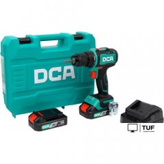 Дрель-шуруповерт DCA ADJZ2055 Type AM (с 2-мя АКБ, кейс)
