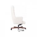 Офисное кресло Бюрократ Duke (белый)