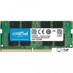 Оперативная память Crucial 16ГБ DDR4 SODIMM 3200 МГц CT16G4SFS832A