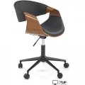 Офисное кресло Halmar Bilbo (черный/орех)