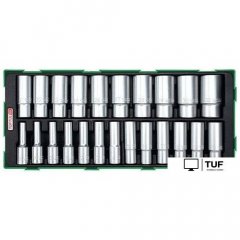 Набор трещотка с головками Toptul GTB2305 (23 предмета)