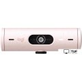 Веб-камера Logitech Brio 500 (розовый)