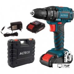 Дрель-шуруповерт Alteco CD 1610 Li X2 33504 (с 2-мя АКБ, кейс)