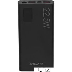 Внешний аккумулятор Digma DGPF10A 10000mAh (черный)